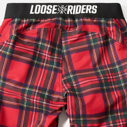 Pantalón MTB Loose Riders Evo II Tartan Red