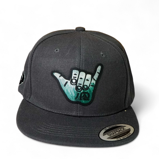 Gorra SnapBack Ridepack Shaka Gris