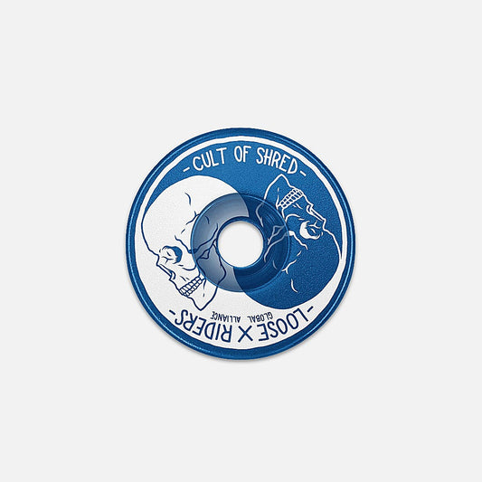 Top Cap Loose Riders Ying Yang Blue